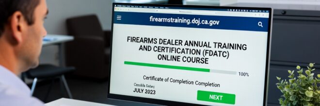 New Mandatory Annual Training for California Firearms Dealers: What You Need to Know About SB 241